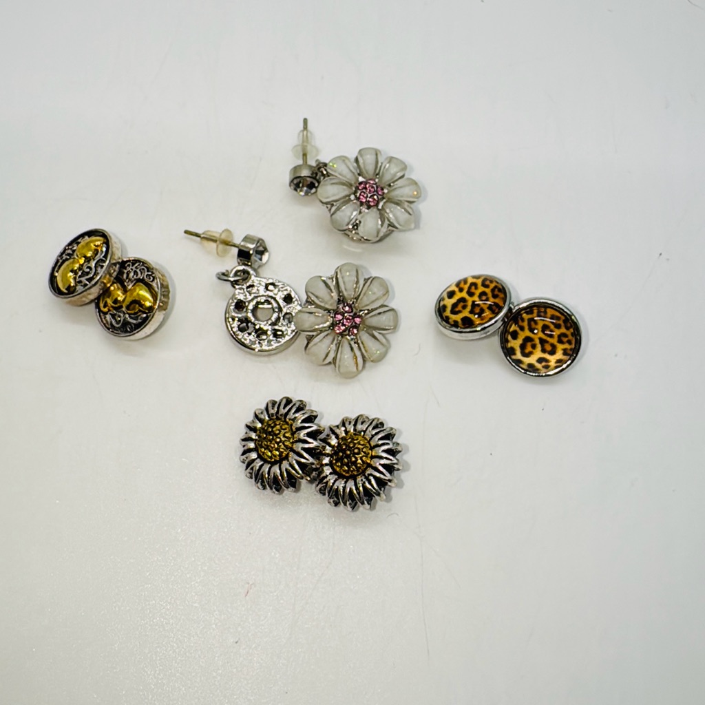 Ginger Snaps Post Back Earring Set.